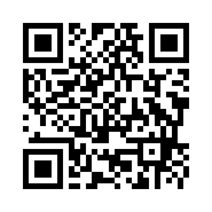 QR code linking to the story of Abraham Entertains Three Strangers